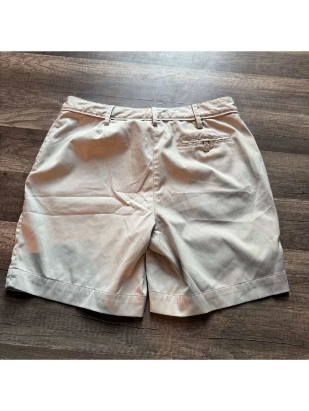 (BOGO 75% Off) Lady Hagen Womens Beige Golf Shorts Size 4 Cotton Blend